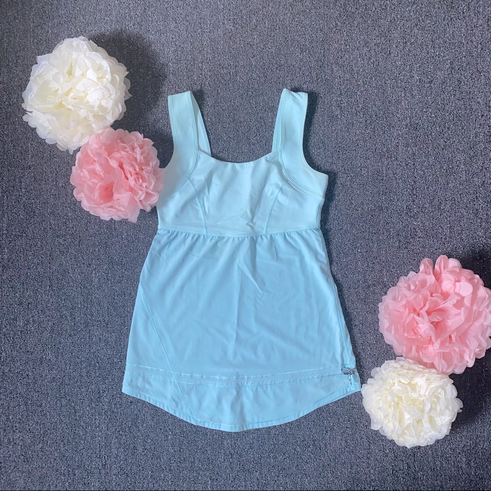 Lululemon Light Blue Athletic Tank Top